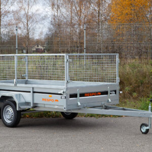 Släpvagnar 3.00x1.50m PLH med nätgrindsats