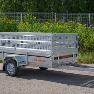Släpvagnar 3.00x1.50m PLH med nätgrindsats