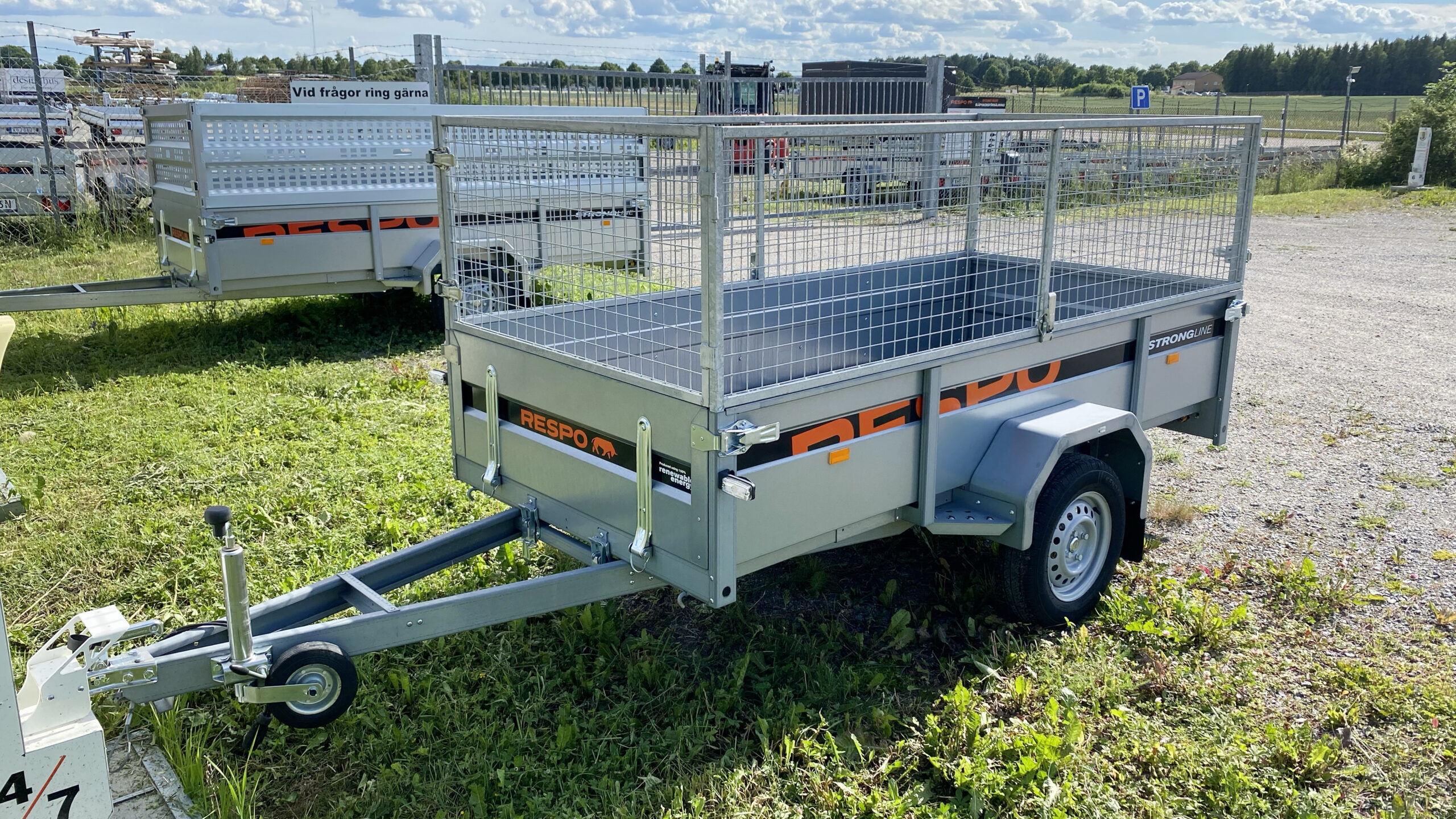 *LAGERRENSNING* Släpvagn 2.66x1.25m