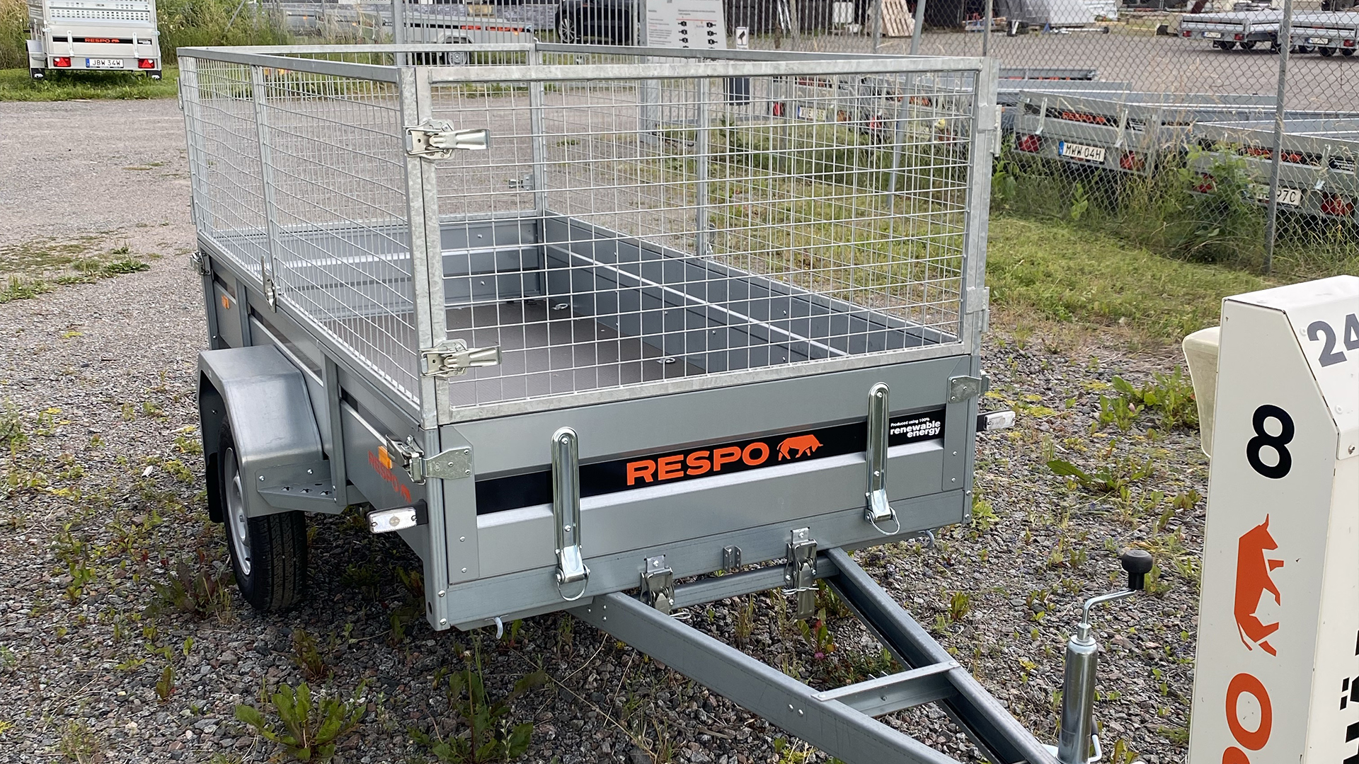 *LAGERRENSNING* Släpvagn 2.66x1.25m
